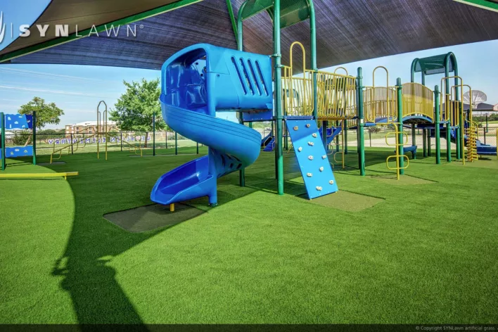 SYNLawn Baja play turf artificial grass for school playgrounds
